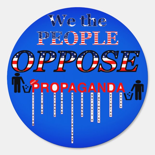 Shred MAGA’s propaganda Sign (Front)