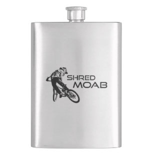 Shred Moab Mountain Biking Flask
