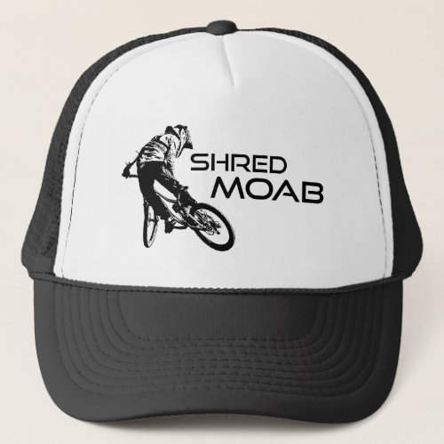 Shred Moab Mountain Biking Trucker Hat