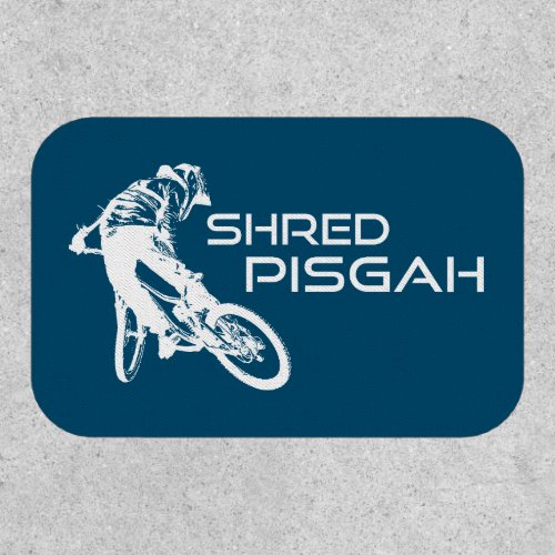 Shred Pisgah North Carolina Mountain Biking Patch