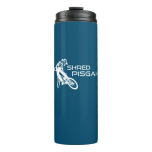 Shred Pisgah North Carolina Mountain Biking Thermal Tumbler