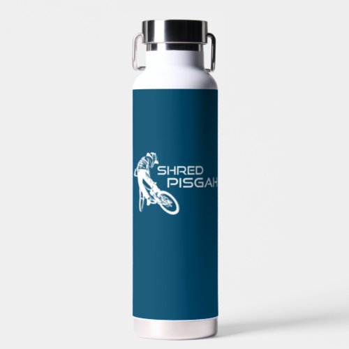 Shred Pisgah North Carolina Mountain Biking Water Bottle