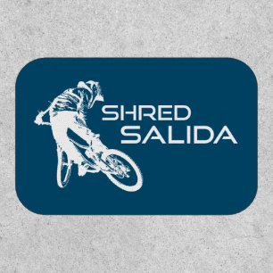 Shred Salida Colorado Mountain Biking Patch