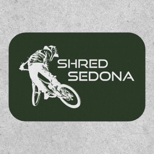 Shred Sedona Arizona Mountain Biking Patch