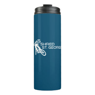 Shred St. George Utah Mountain Biking Thermal Tumbler