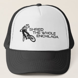 Shred The Whole Enchilada Moab Utah Trucker Hat