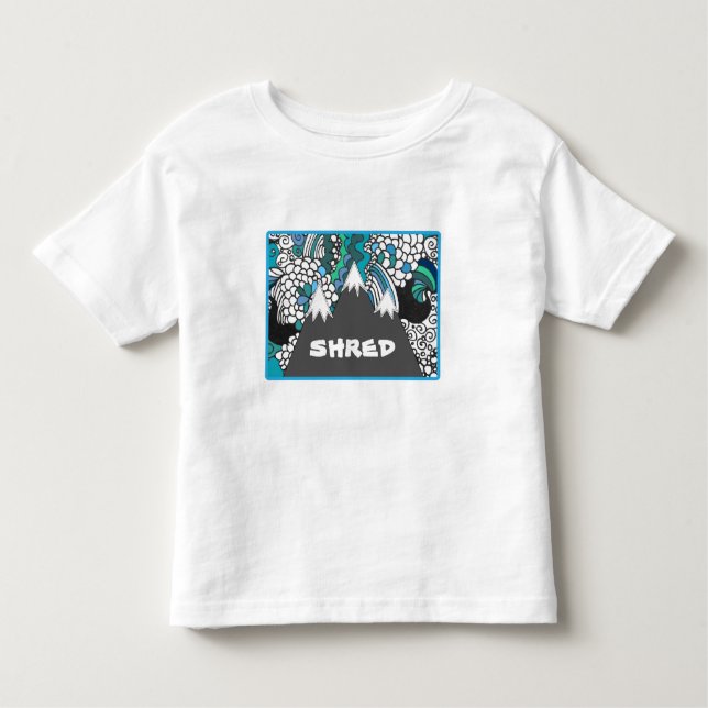 Shred Toddler T-shirt (Front)