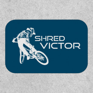 Shred Victor Idaho Mountain Biking Patch