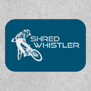 Shred Whistler British Columbia Mountain Biking Patch