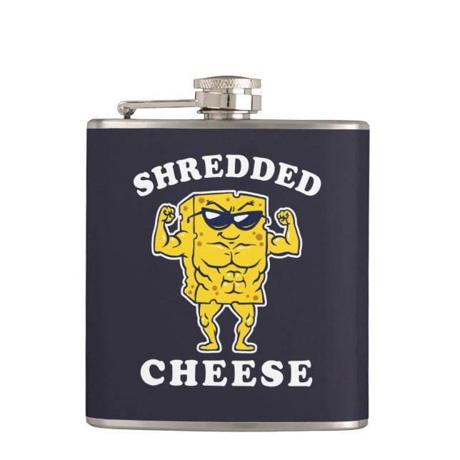 Shredded Cheese Flask (Front)