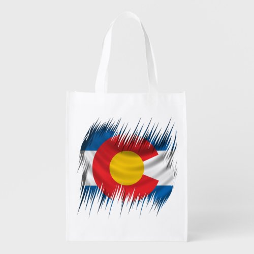 Shredded Colorado Grocery Bag