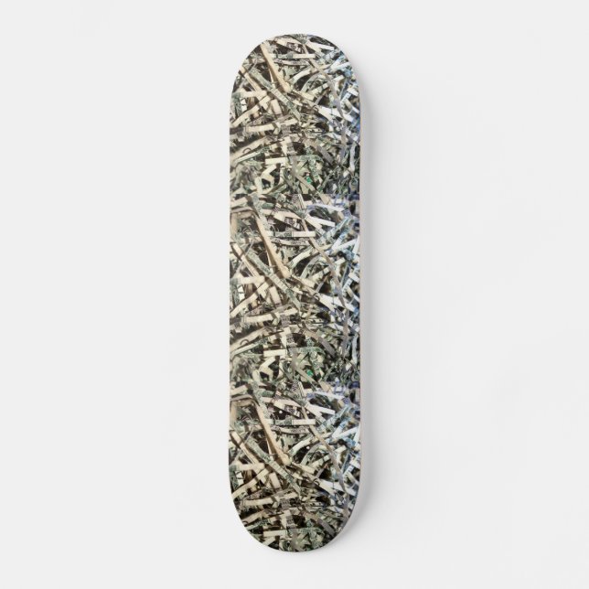 Shredded Money Skateboard (Front)