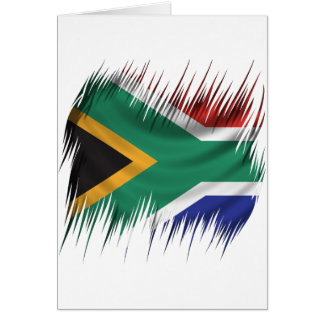 Shredders South Africa Flag Cards