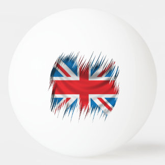 Shredders Union Jack Flag Ping-Pong Ball