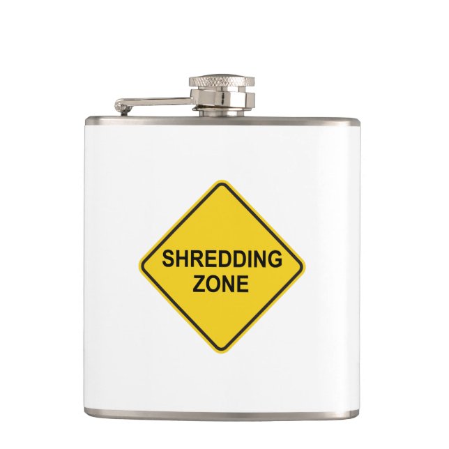 Shredding Zone Flask (Front)