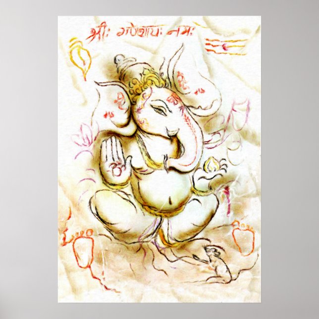 Shree Ganesh Poster (Front)