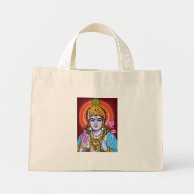 Shree Krishna Tote Bag (Front)