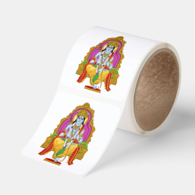 Shree Ram Sticker (Roll)