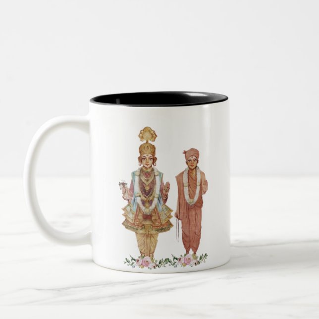 Shree Swaminarayan Designed Mug (Left)