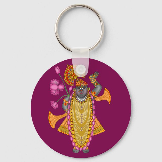 Shreenath Ji Keychain (Front)