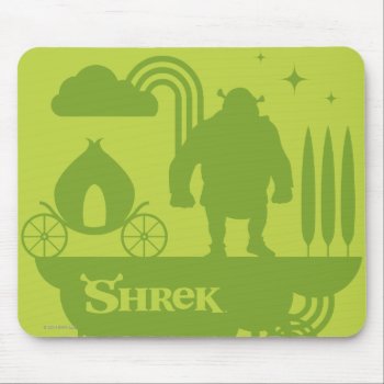 Shrek Fairy Tale Silhouette Mouse Pad by ShrekStore at Zazzle