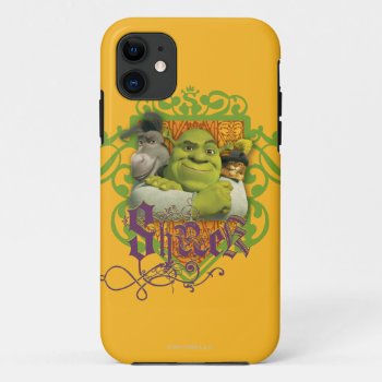 Shrek Group Crest Iphone 11 Case by ShrekStore at Zazzle