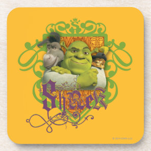 Shrek Group Crest Coaster