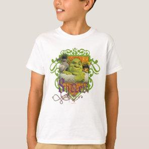 Shrek Group Crest T-Shirt