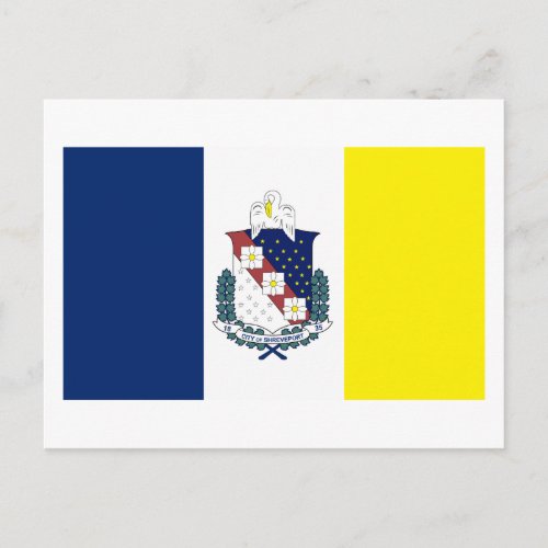 Shreveport Flag Postcard