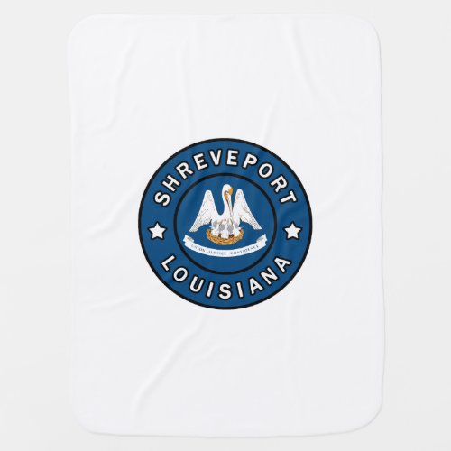 Shreveport Louisiana Baby Blanket