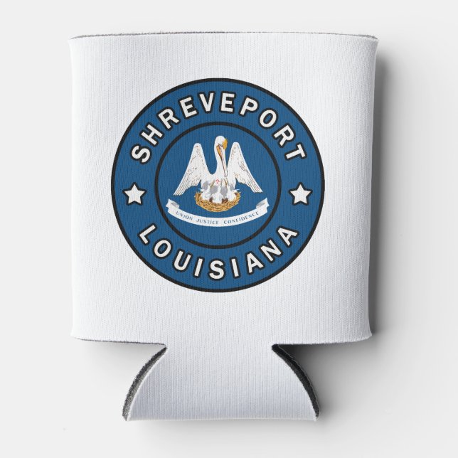 Shreveport Louisiana Can Cooler (Front)