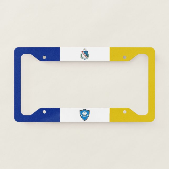 Shreveport (Louisiana) city flag   License Plate Frame (Front)