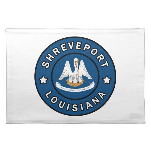 Shreveport Louisiana Cloth Placemat
