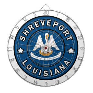 Shreveport Louisiana Dart Board