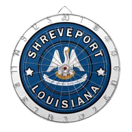 Shreveport Louisiana Dart Board