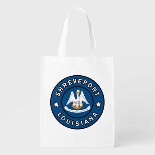 Shreveport Louisiana Grocery Bag