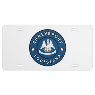 Shreveport Louisiana License Plate