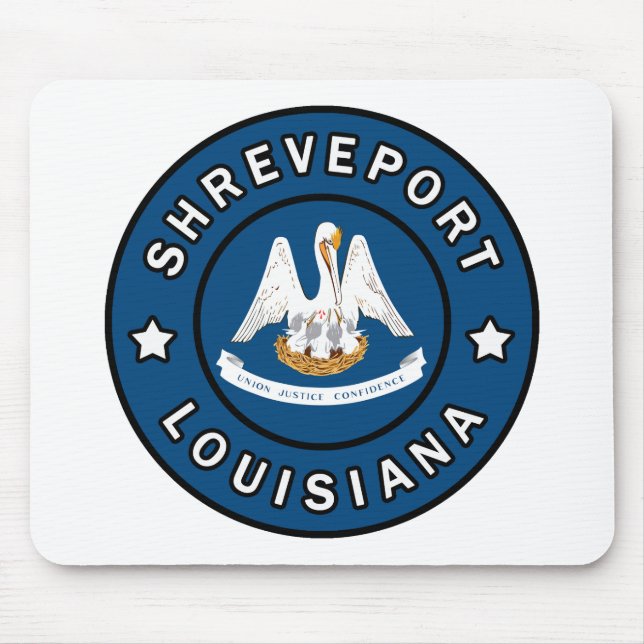 Shreveport Louisiana Mouse Pad (Front)