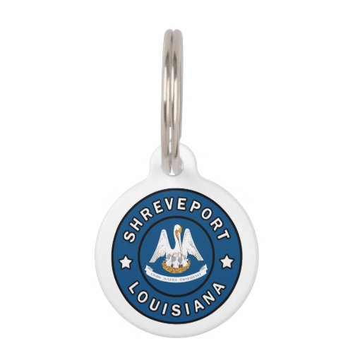 Shreveport Louisiana Pet ID Tag