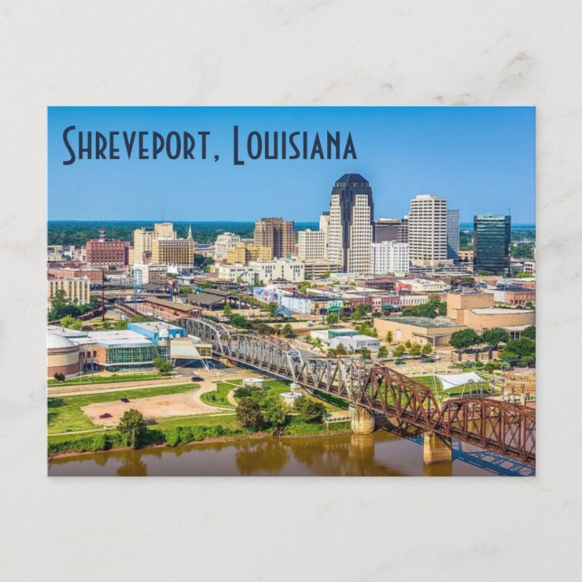 Shreveport, Louisiana Postcard (Front)