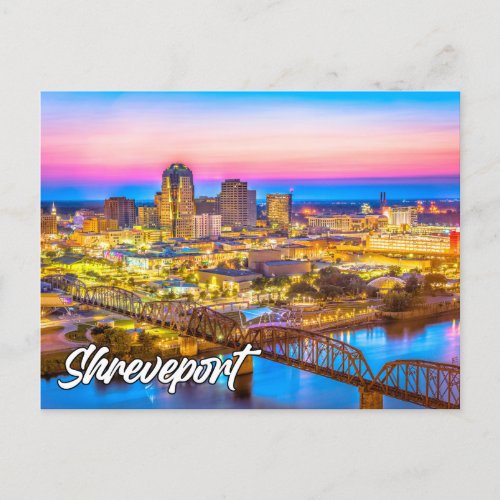 Shreveport Louisiana United States Postcard