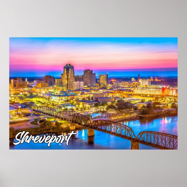 Shreveport, Louisiana, United States Poster (Front)