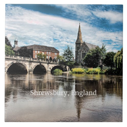 Shrewsbury England Ceramic Tile