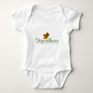Shrewsbury logos baby bodysuit