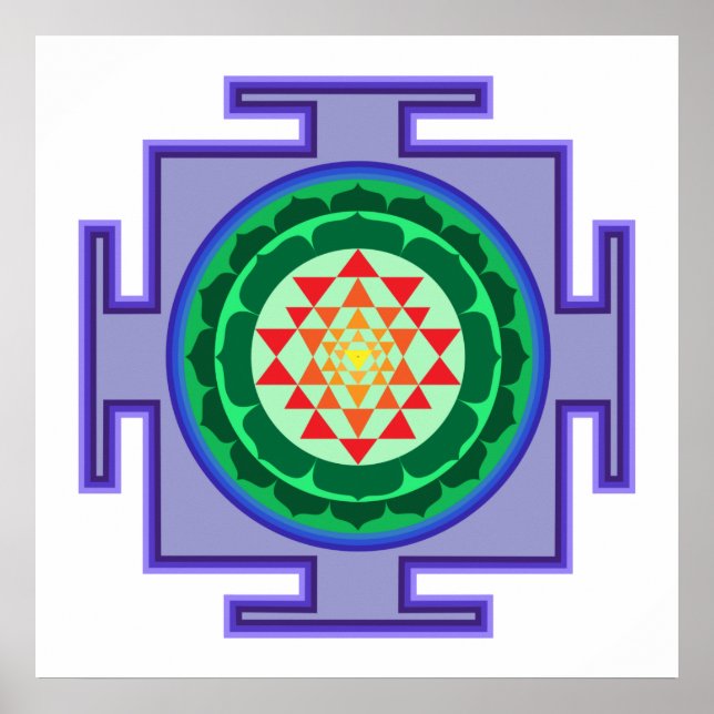 Shri Chakra Poster (Front)