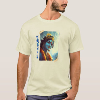 Shri Krishna Divine Art T-Shirt