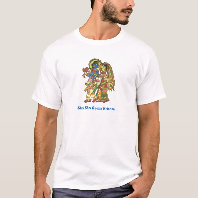 Shri Shri Radha Krishna T-Shirt (Front)