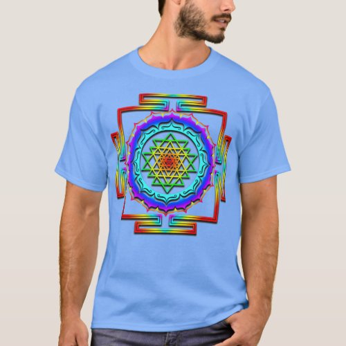 Shri Yantra Cosmic Conductor of Energy 1  T_Shirt