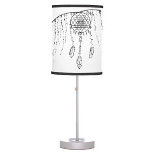 Shri Yantra / Dream Catcher Table Lamp