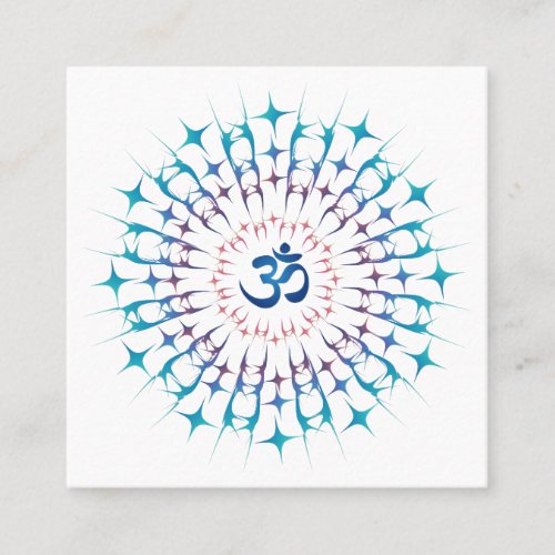 Shri Yantra or Sri Chakra _ Glowing Energy Referral Card